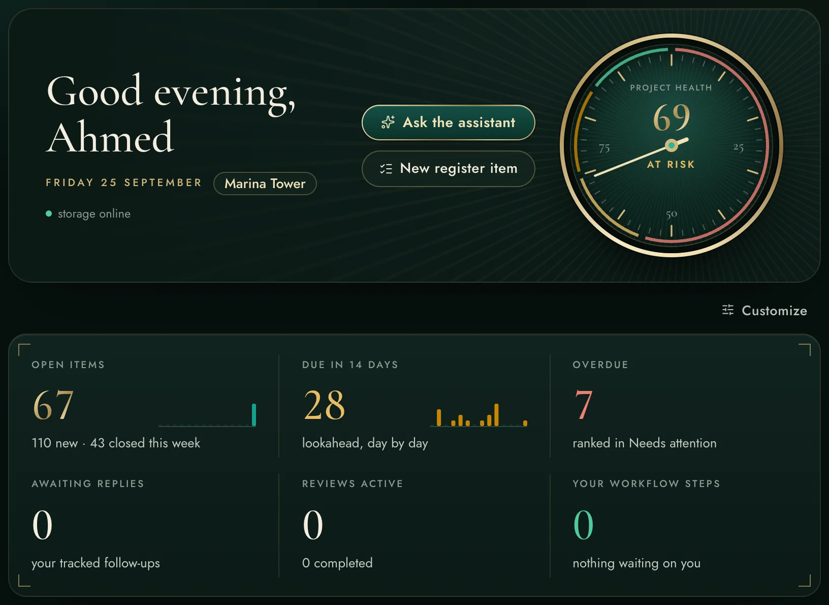 Dashboard