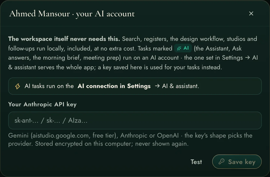 Assistant & AI